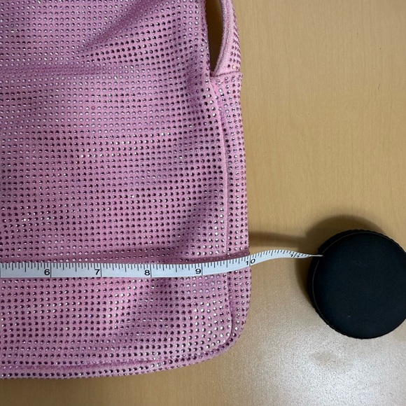 Bling Crystal Rhinestone Bag Brooklyn Shoulder Bag - Picture 5 of 7